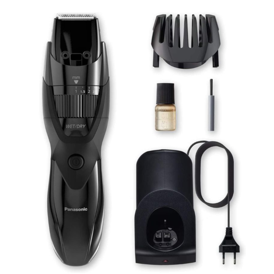 Panasonic Rechargeable Beard Trimmer - Waterproof in Black