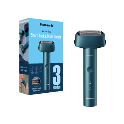 Panasonic 300 Series Mens Shaver - Blue