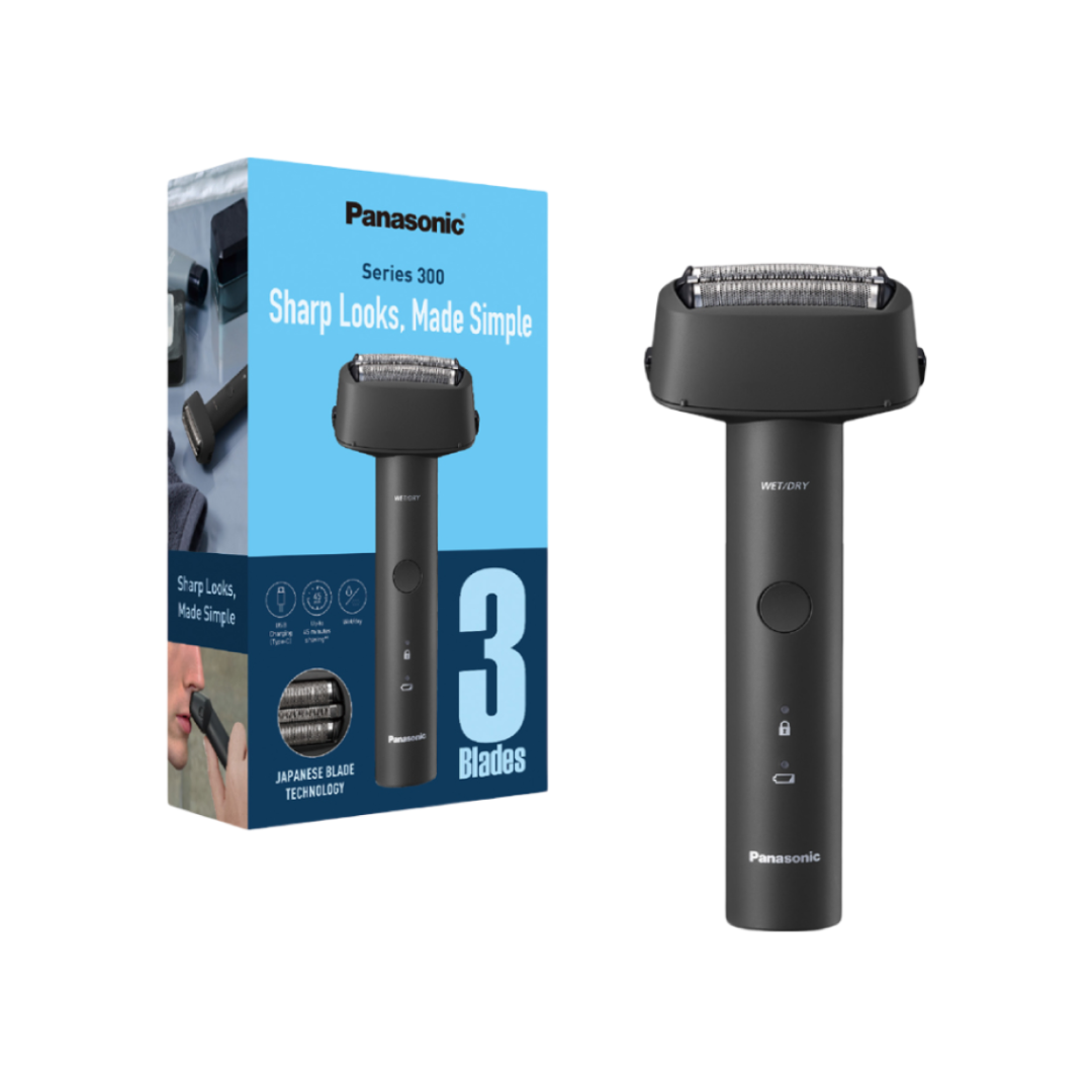 Panasonic 300 Series Mens Shaver - Black