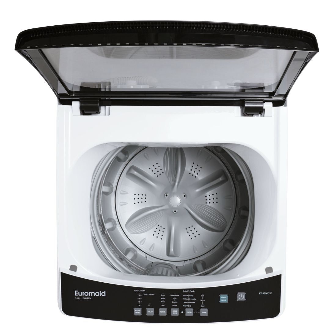 Euromaid 5.5kg Top Load Washing Machine