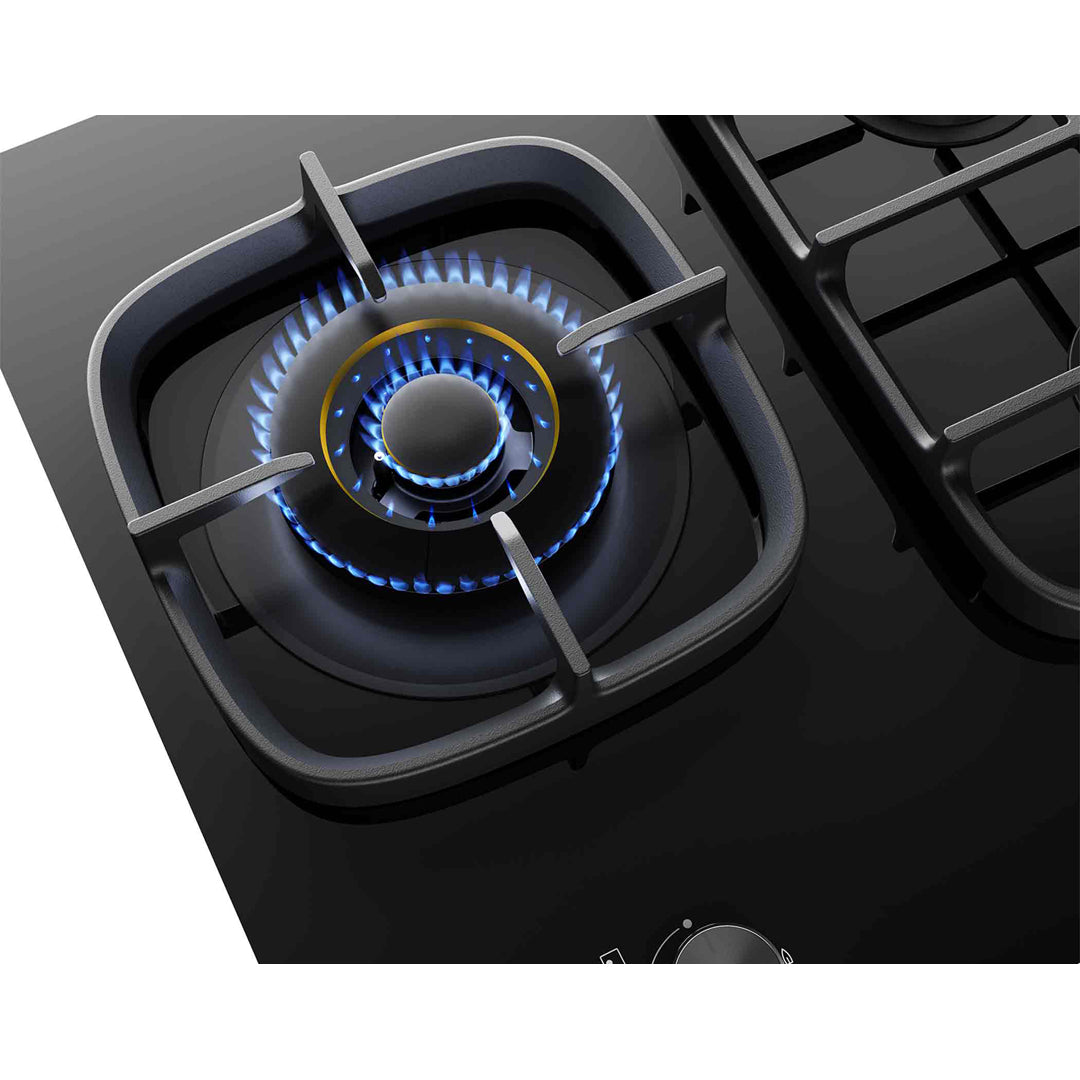 Electrolux 60cm Gas Cooktop in Black Ceramic Glass - EHG635BE image_3
