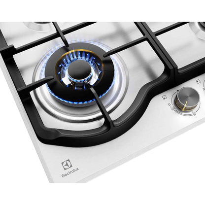 Electrolux 60cm 4 Burner Gas Cooktop in Stainless Steel - EHG645SE image_2