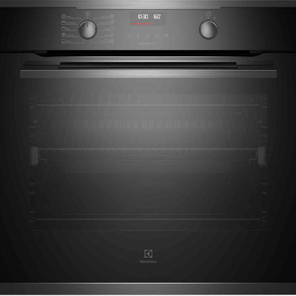 Electrolux 60cm Pyrolytic Oven in Dark Stainless Steel - EVEP614DSE image_1