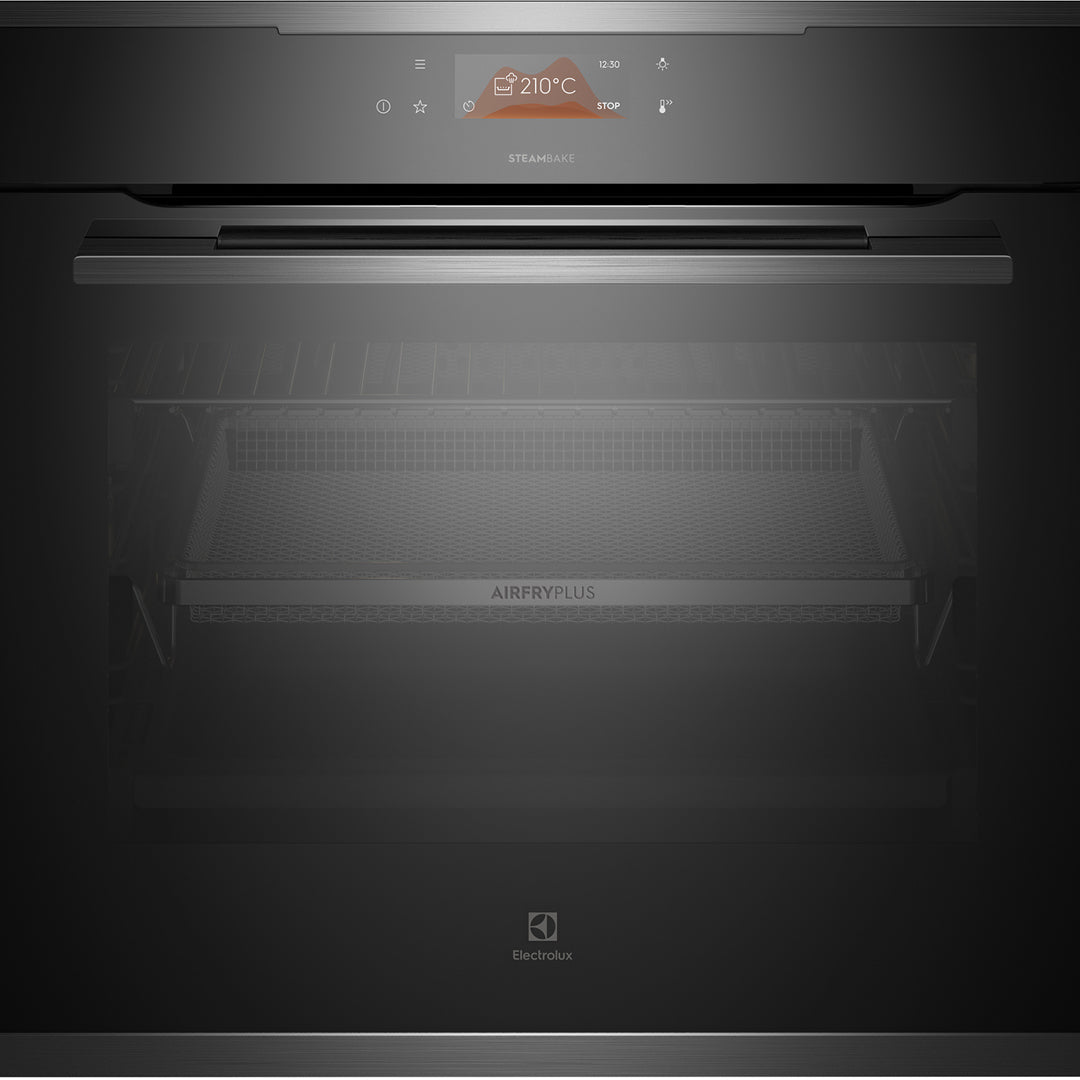 Electrolux 60cm Pyrolytic Built-In Steam Oven Dark Stainless Steel - EVEP616DSE image_1