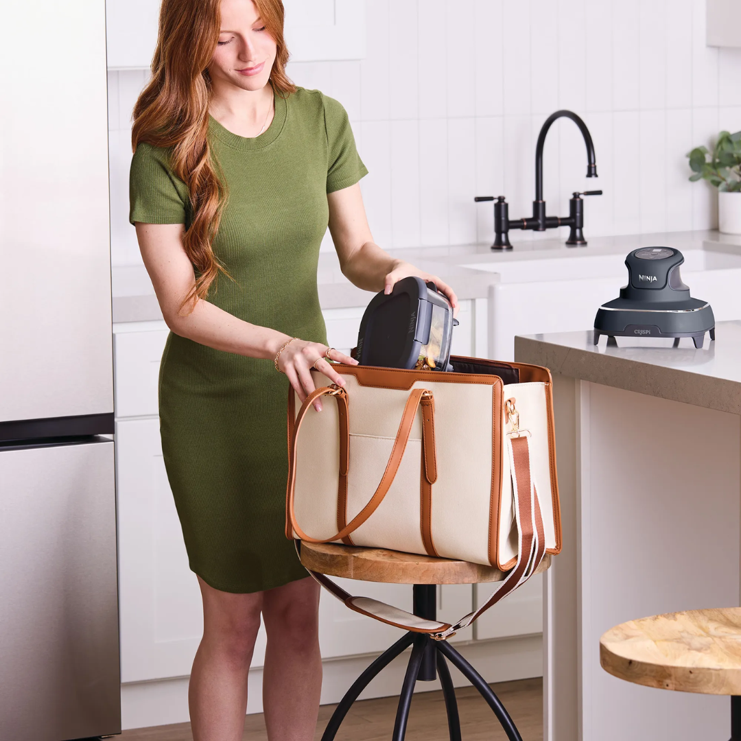 Ninja Crispi 4-in-1 Portable Glass Air Fryer - Cyberspace