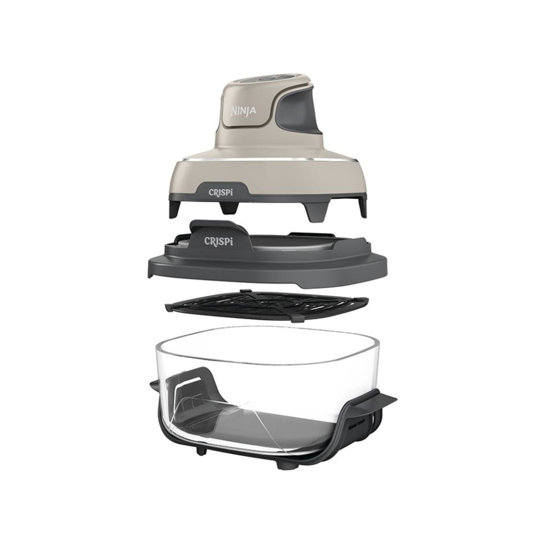 Ninja Crispi 4-in-1 Portable Glass Air Fryer - Stone