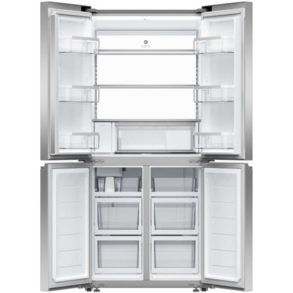 Fisher & Paykel 498L Freestanding Quad Door Refrigerator Freezer with Ice and Water - RF500QNUX1 image_3