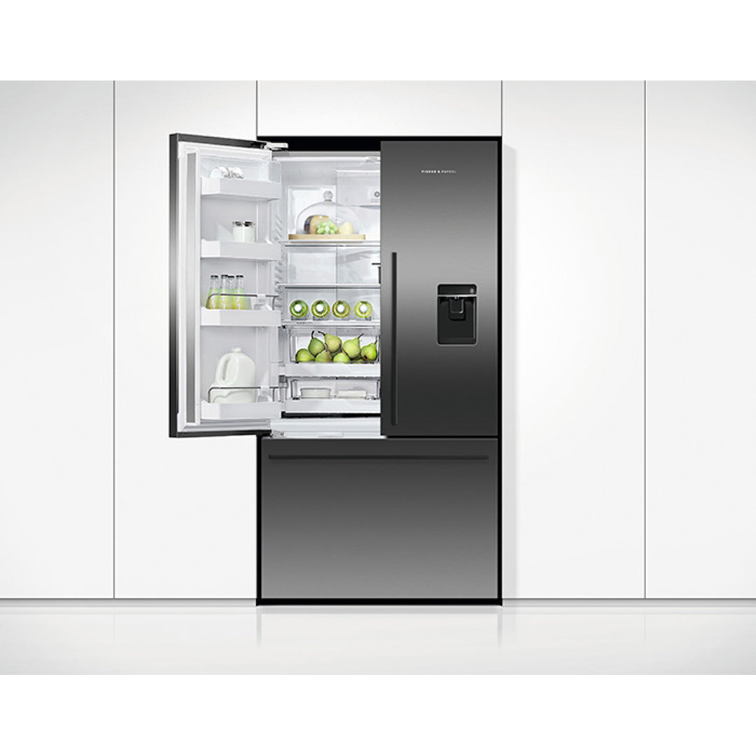 Fisher & Paykel 900mm 569L Ice and Water Black French Door - RF610ADUB5 image_4