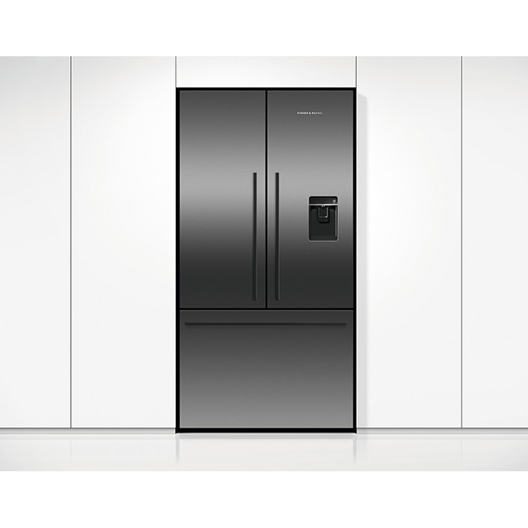 Fisher & Paykel 900mm 569L Ice and Water Black French Door - RF610ADUB5 image_1
