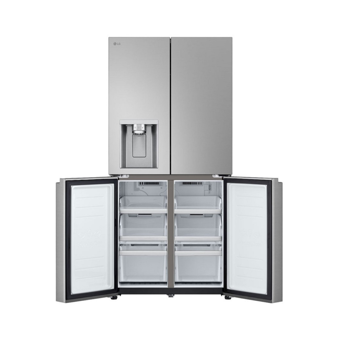 LG 508L Ice and Water Dispenser French Door Fridge Stainless Steel