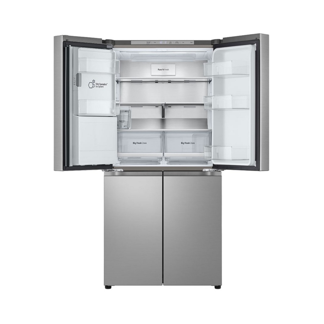 LG 508L Ice and Water Dispenser French Door Fridge Stainless Steel ...