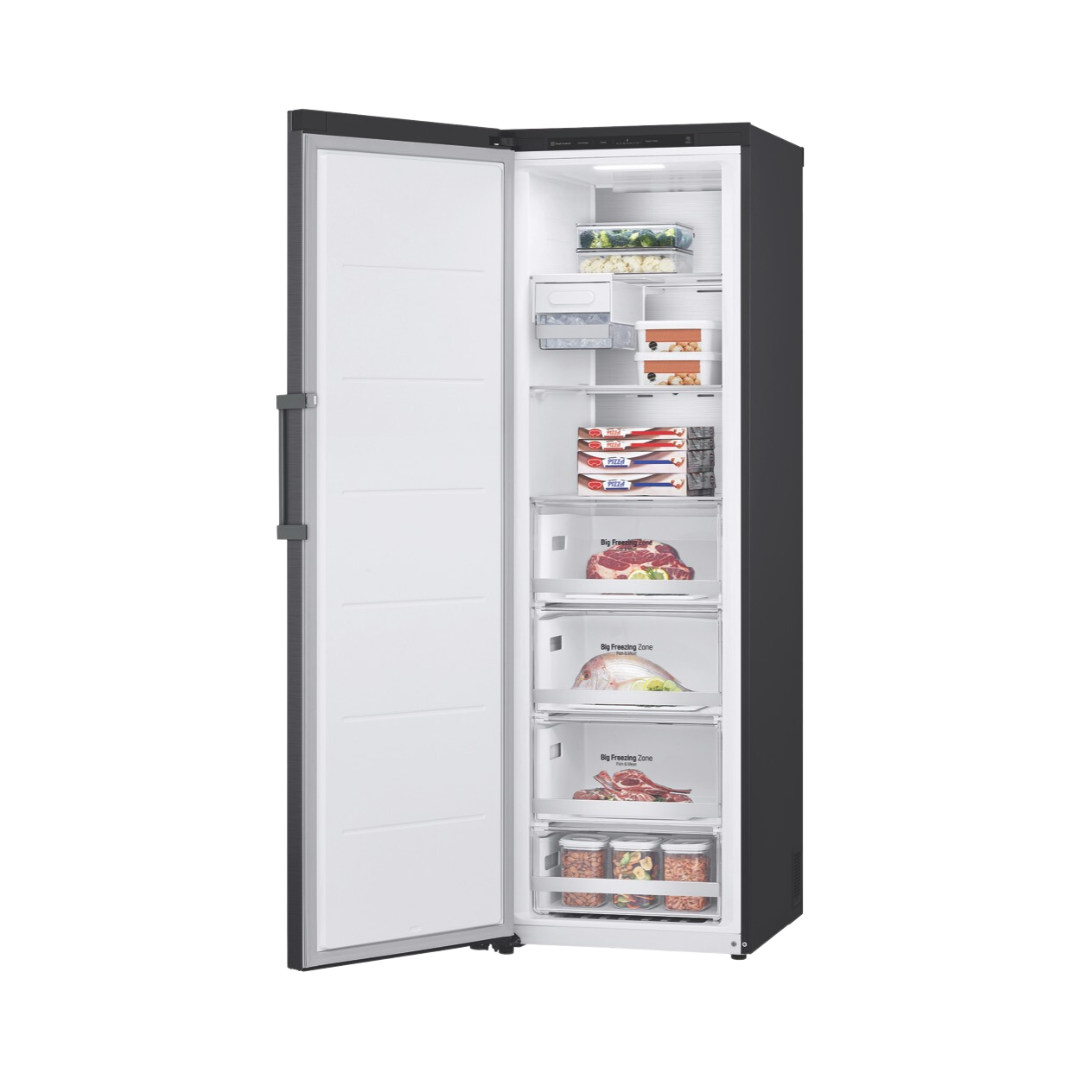 Single Freezer LG 324L Pigeon Pair Single Door Freezer in Matte Black GPF324MBL – Bi ...