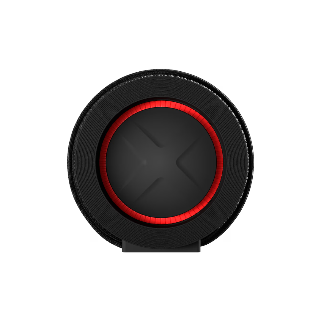 Top view of the LG xboom portable speaker