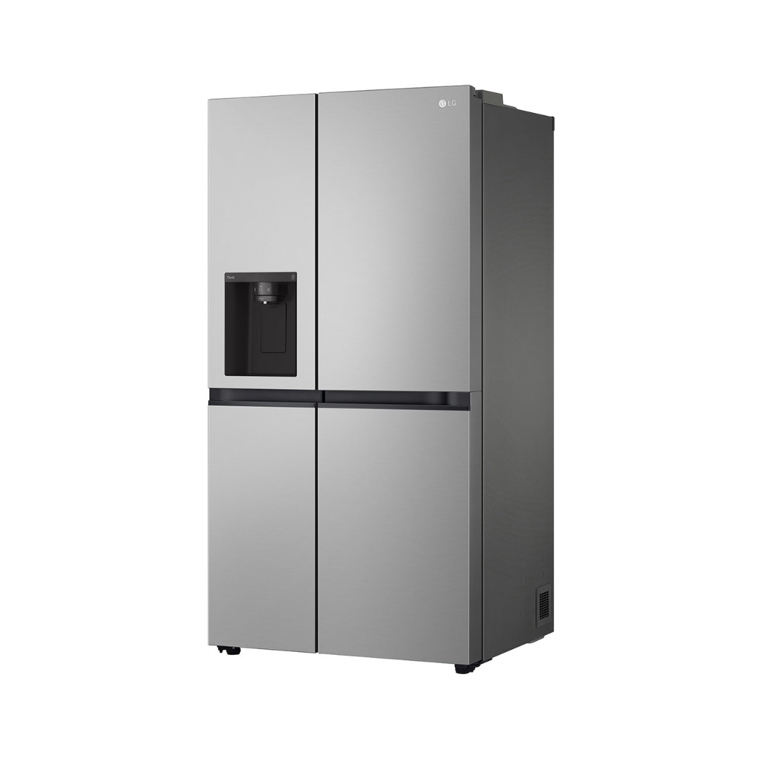 LG 635L Side by Side Stainless Steel with Non-Plumbed Ice and Water