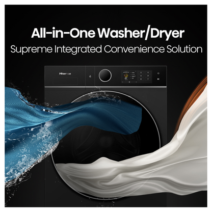 Hisense Series 8i Washer & Heat Pump Dryer Combo