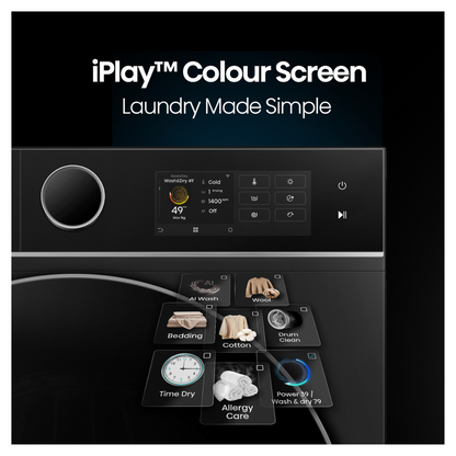 Hisense Series 8i Washer & Heat Pump Dryer Combo