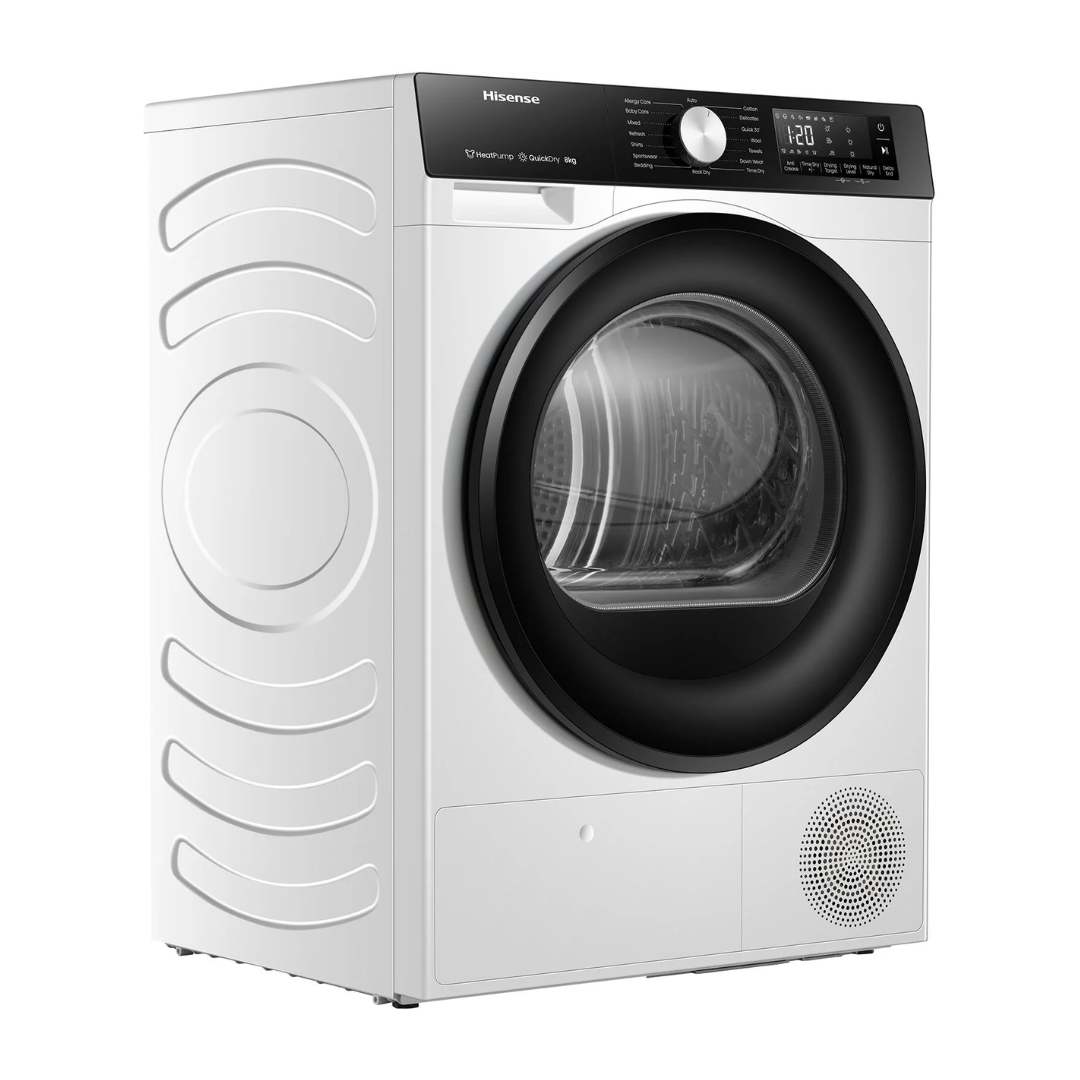 Hisense 8kg Series 3 Heat Pump Dryer