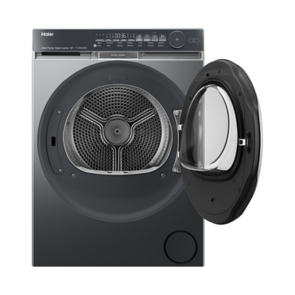 Haier 10kg 500 Series Heat Pump Dryer Dark Steel