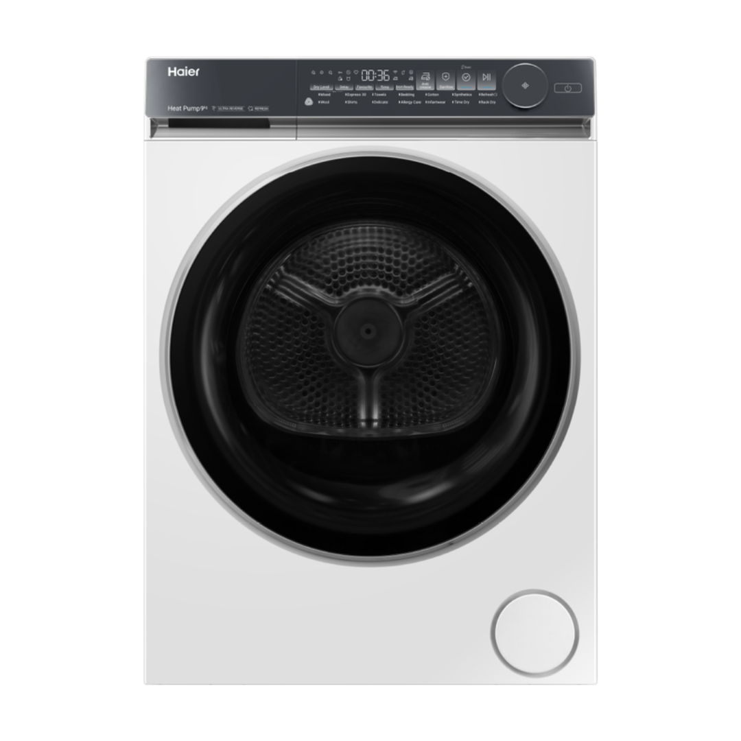 Haier 9kg 500 Series Heat Pump Dryer White