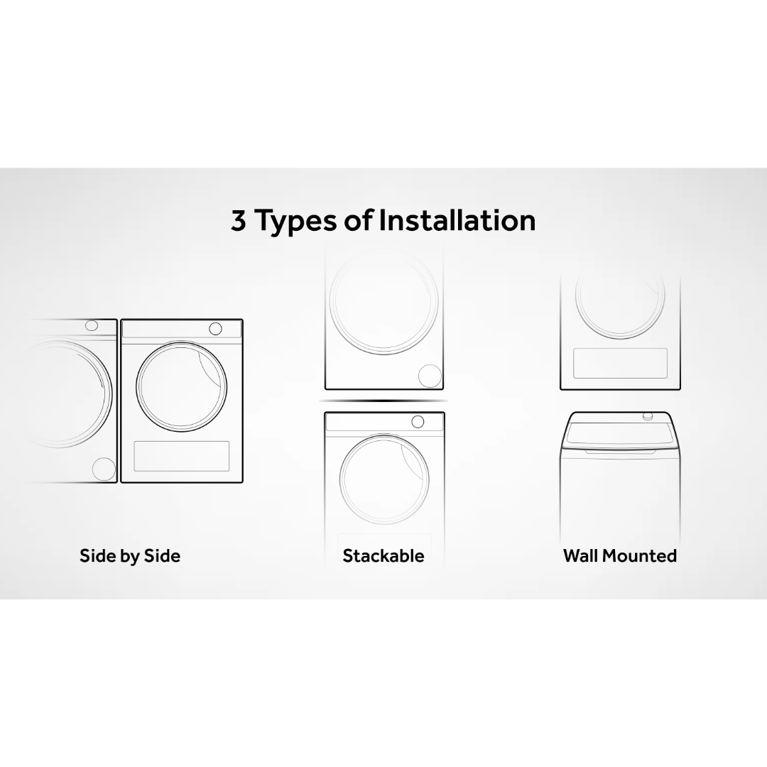 Haier 7kg Sensor Vented Dryer with 15 Dry Cycles HDV70AWW1 – Bi-Rite ...