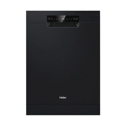 Haier 60cm Freestanding Dishwasher in a Black finish 