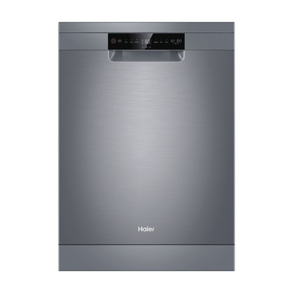 Haier 60cm Freestanding Dishwasher in a Satina finish 