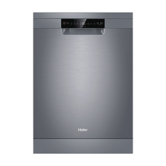 Haier 60cm Freestanding Dishwasher in a Satina finish 