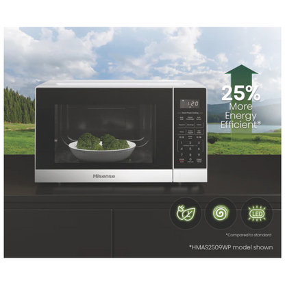 Hisense 25L 900W Microwave White