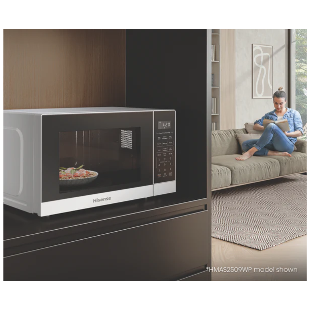 Hisense 25L 900W Microwave White