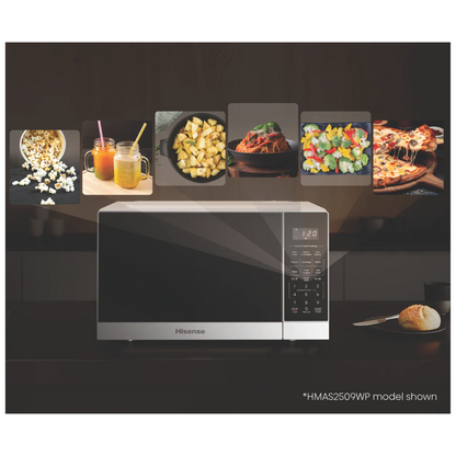 Hisense 25L 900W Microwave White