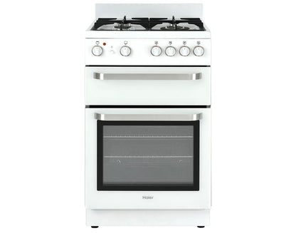 Haier 54cm Dual Fuel Freestanding Cooker - HOR54B5MGW1 image_1