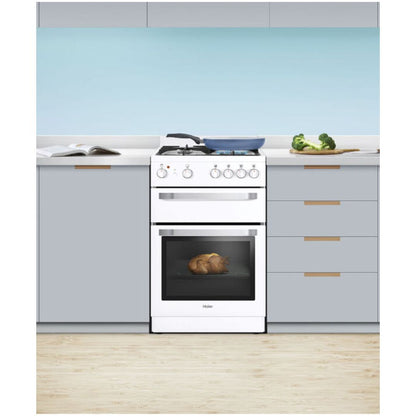 Haier 54cm Dual Fuel Freestanding Cooker - HOR54B5MGW1 image_2