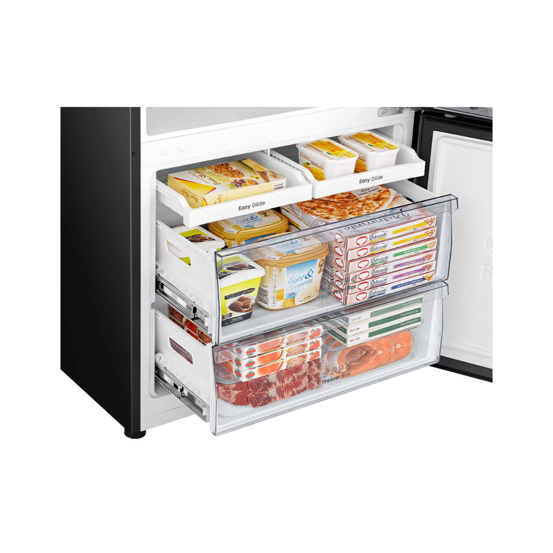 Hisense 500L PureFlat Bottom Mount Fridge Dark Steel