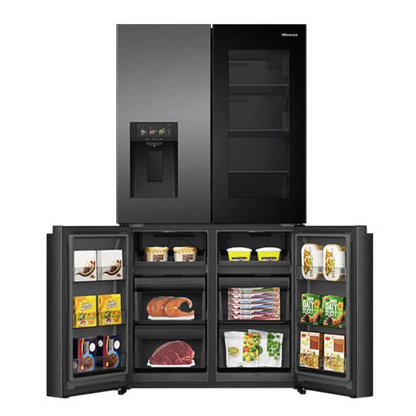 Hisense 615L PureView French Door Fridge