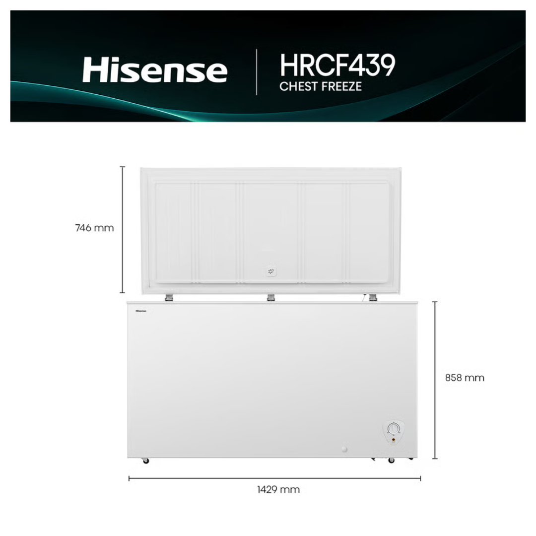 Hisense 440 Litre Hybrid Chest Freezer