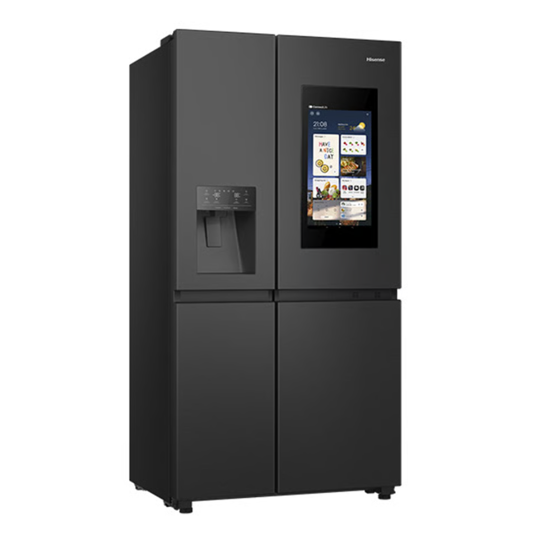 Hisense 614L PureFlat Eclipse Side by Side Fridge