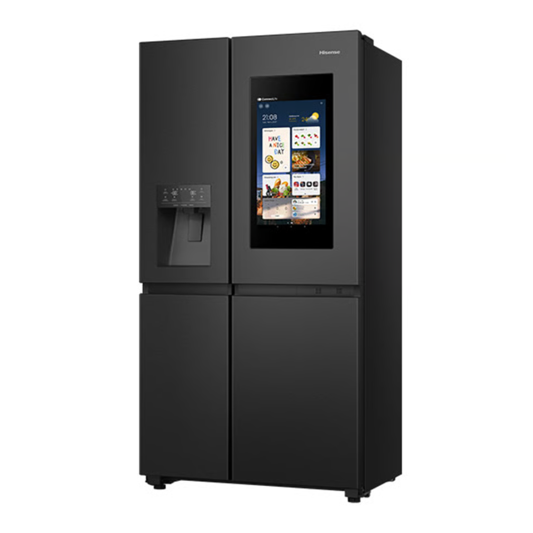 Hisense 614L PureFlat Eclipse Side by Side Fridge