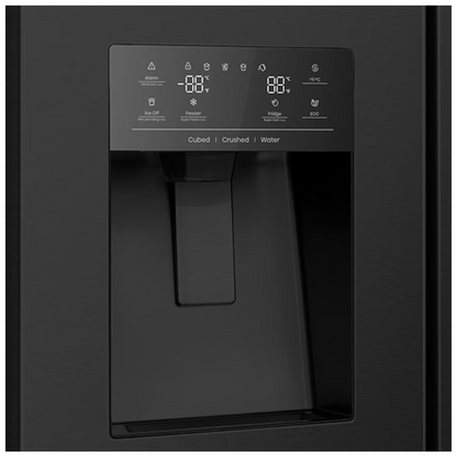 Hisense 614L PureFlat Eclipse Side by Side Fridge