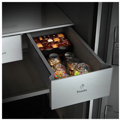 Hisense 614L PureFlat Eclipse Side by Side Fridge