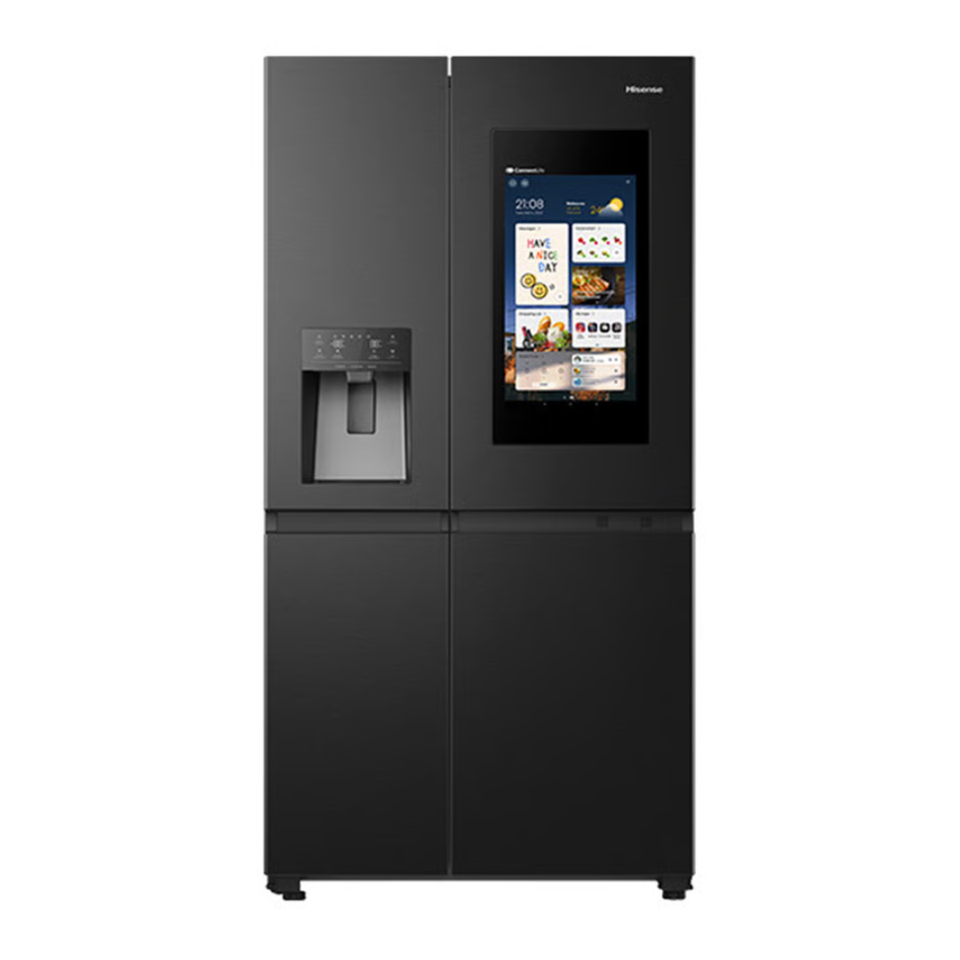 Hisense 614L PureFlat Eclipse Side by Side Fridge