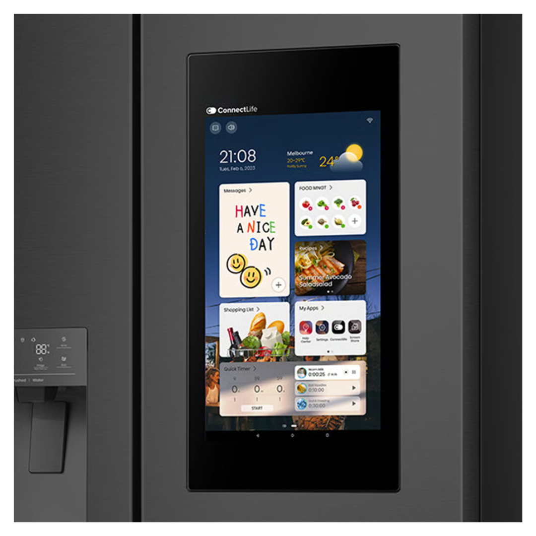 Hisense 614L PureFlat Eclipse Side by Side Fridge
