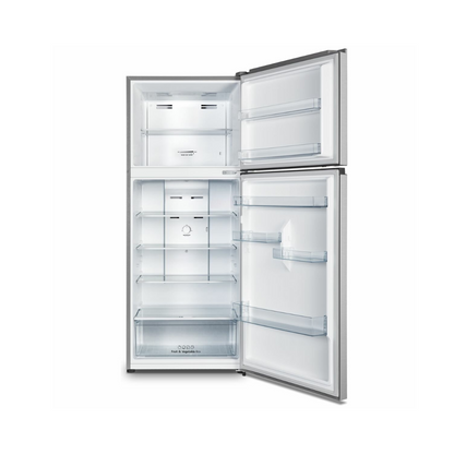 Hisense 424L Top Mount Fridge Silver