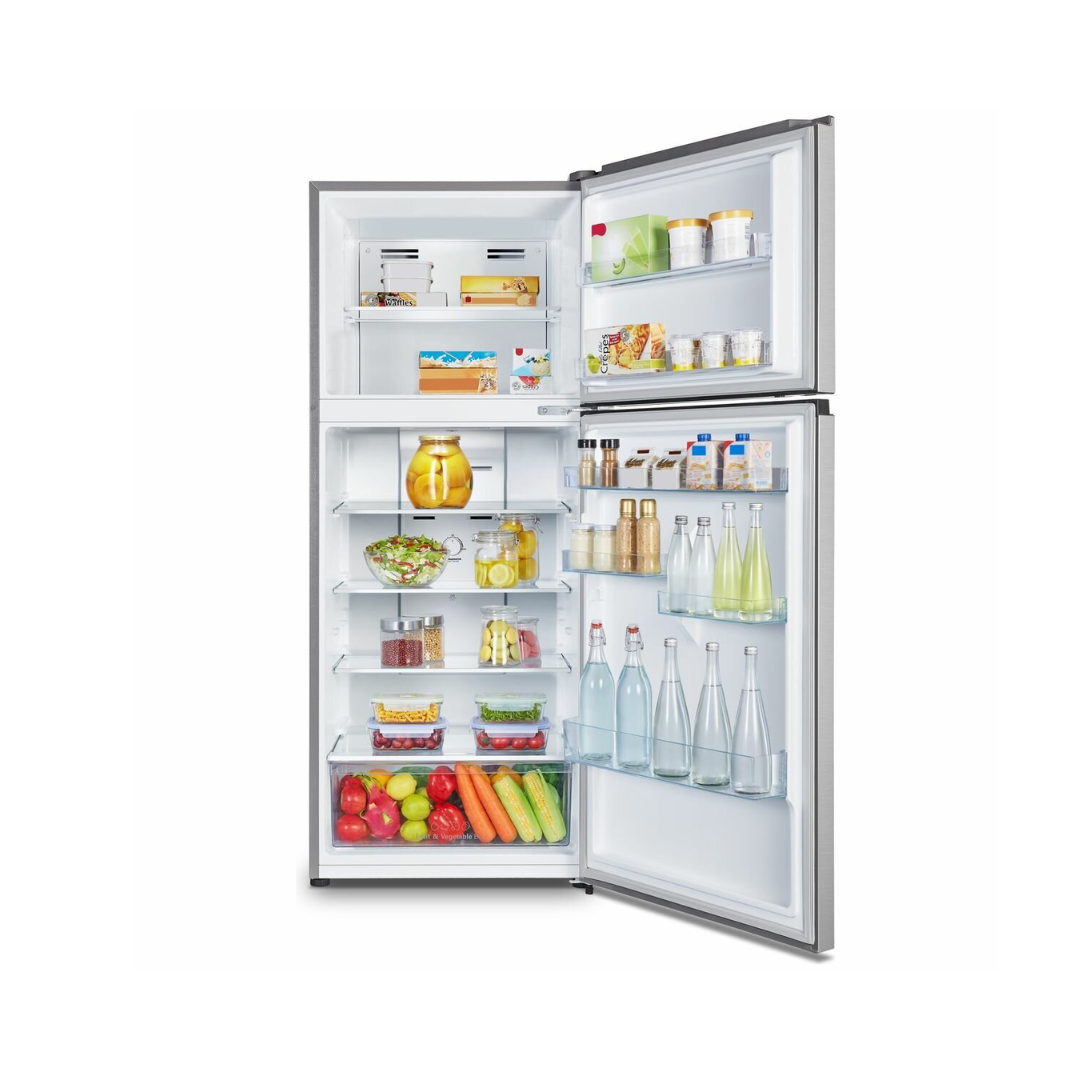 Hisense 424L Top Mount Fridge Silver