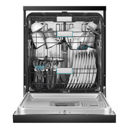 Hisense 16 Place Setting Freestanding Dishwasher Black Stainless Steel