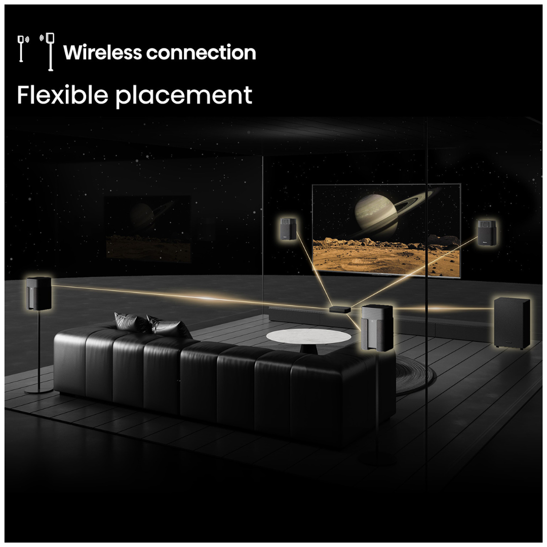 Hisense 4.1.2Ch Soundbar with Wireless Subwoofer
