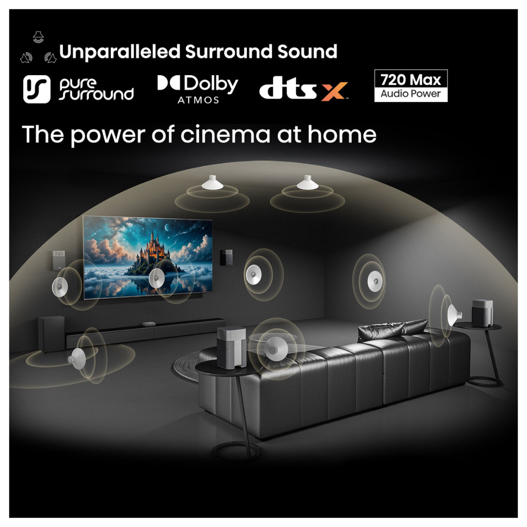 Hisense 4.1.2Ch Soundbar with Wireless Subwoofer