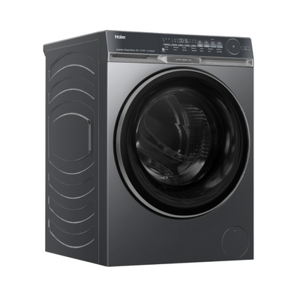 Haier 12kg 500 Series Front Load Washing Machine Dark Steel