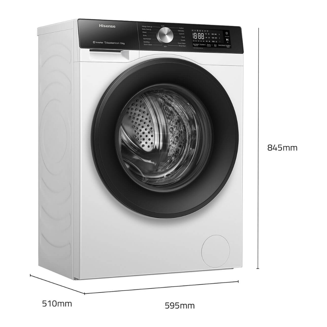 Hisense Series 3S 7.5kg Front Load Washing Machine