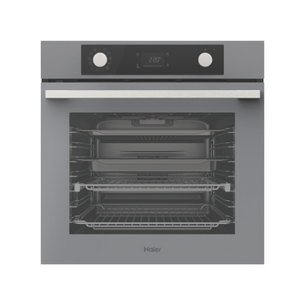 Haier 60cm 500 Series Pyrolytic Built-In Oven Grey
