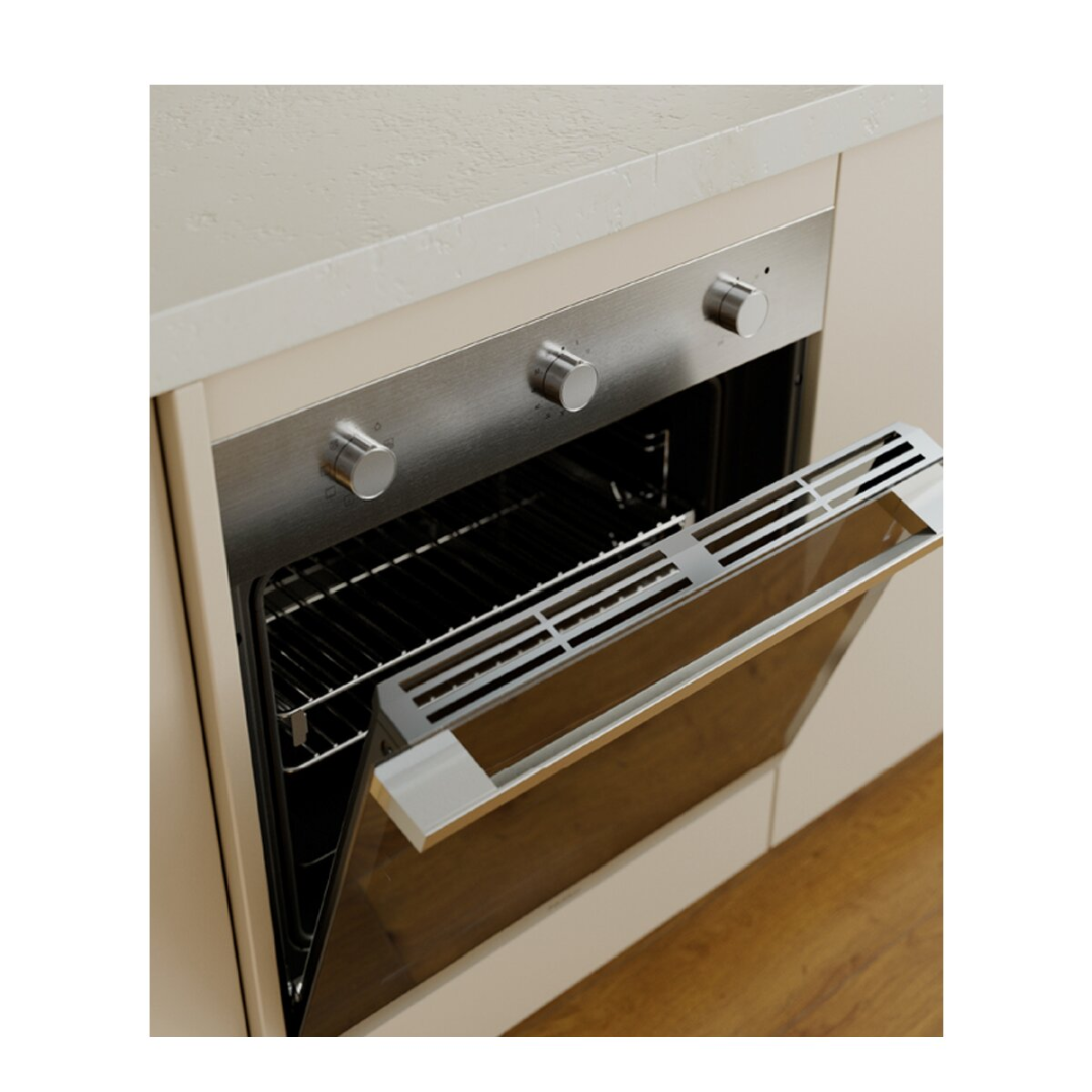 Haier 60cm 300 Series Built-In Oven 7 Function Air Fry Stainless Steel
